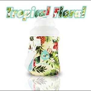 ISO hydrojug tropical floral sleeve